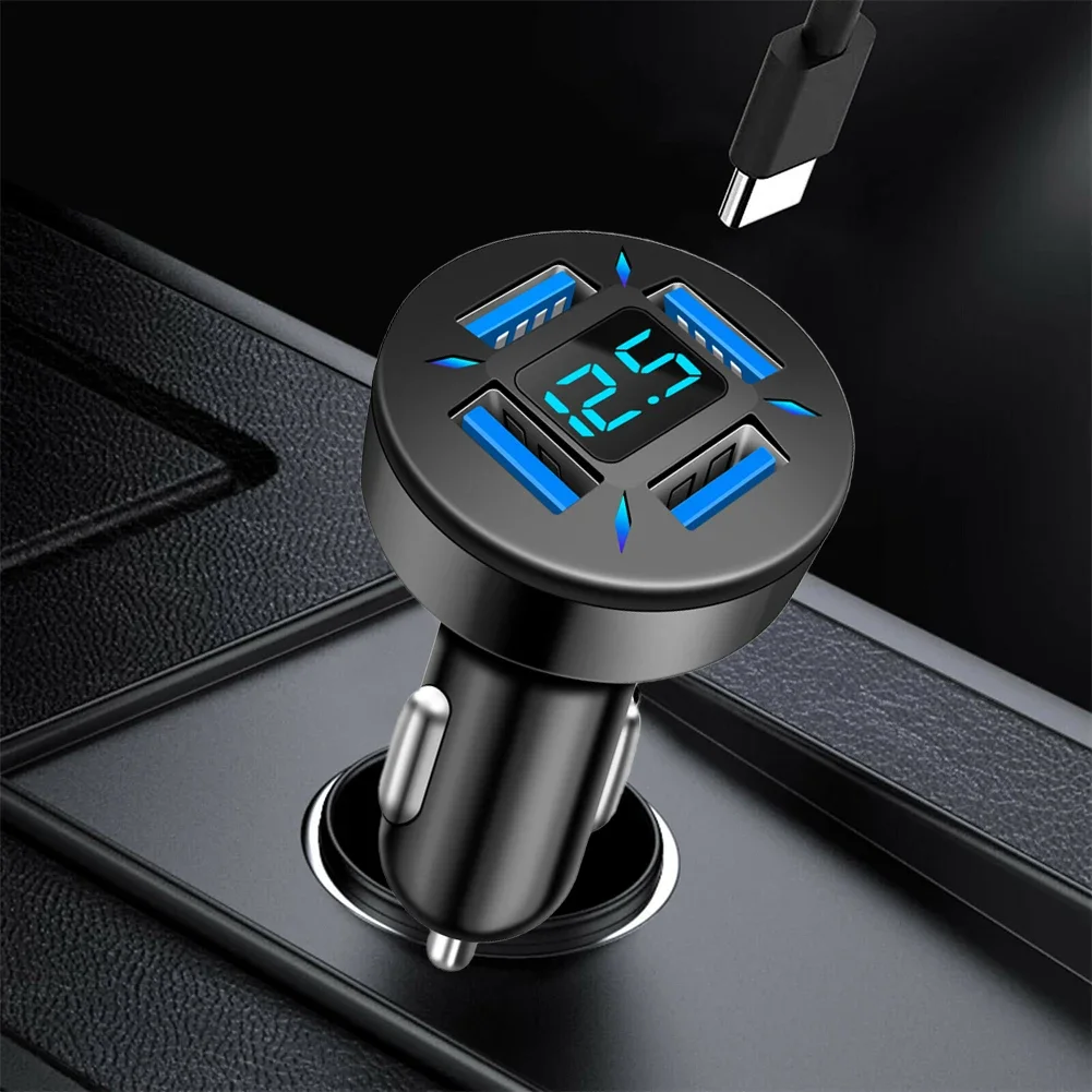 Рисунок 2 - Автомобильное зарядное устройство с 4 USB-портами