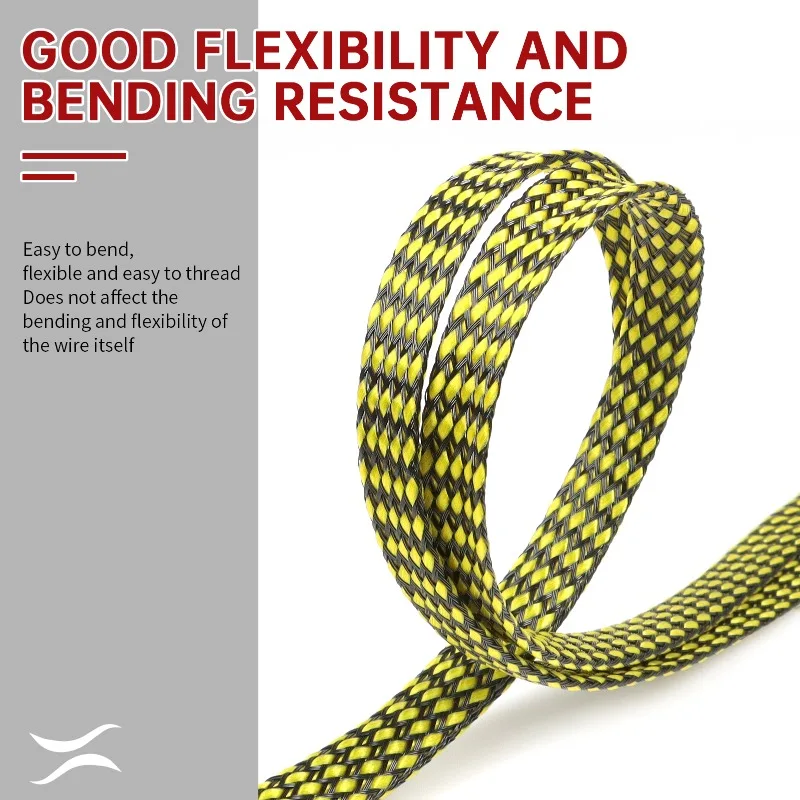 Expandable Braided Cable Sleeve – Premium Insulation and Protection