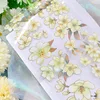 PET Tape Washi Masking Tapes Flowers Scenery Rose Journal Planner Japanese Decor Adhesive DIY Craft Stickers Diary Scrapbooking 1