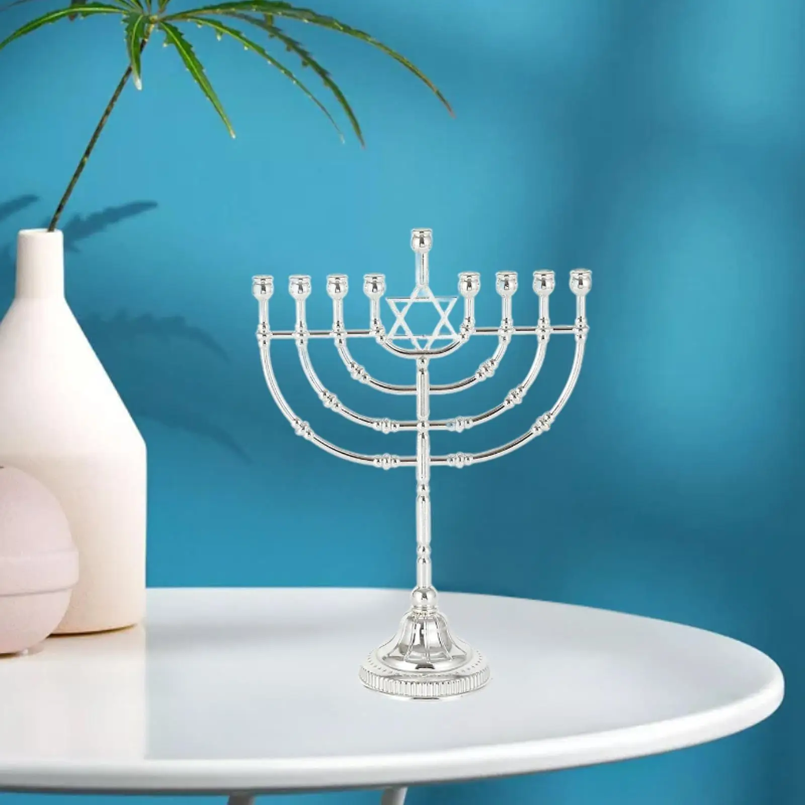 9 פמוטים למנורת נרות דקורטיבית לבית, מעמד נרות לשולחן, מתקן להצגת נרות נורדי למסיבת חתונה וכריסמס 9 פמוטים למנורת נרות דקורטיבית לבית, מעמד נרות לשולחן, מתקן להצגת נרות נורדי למסיבת חתונה וכריסמס