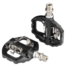 

MTB Bike self-locking pedal nylon DU+3 peilin bearing Mountain XC Clipless Bike SPD bicycle Pedal Inc Cleats pedal bicycle parts