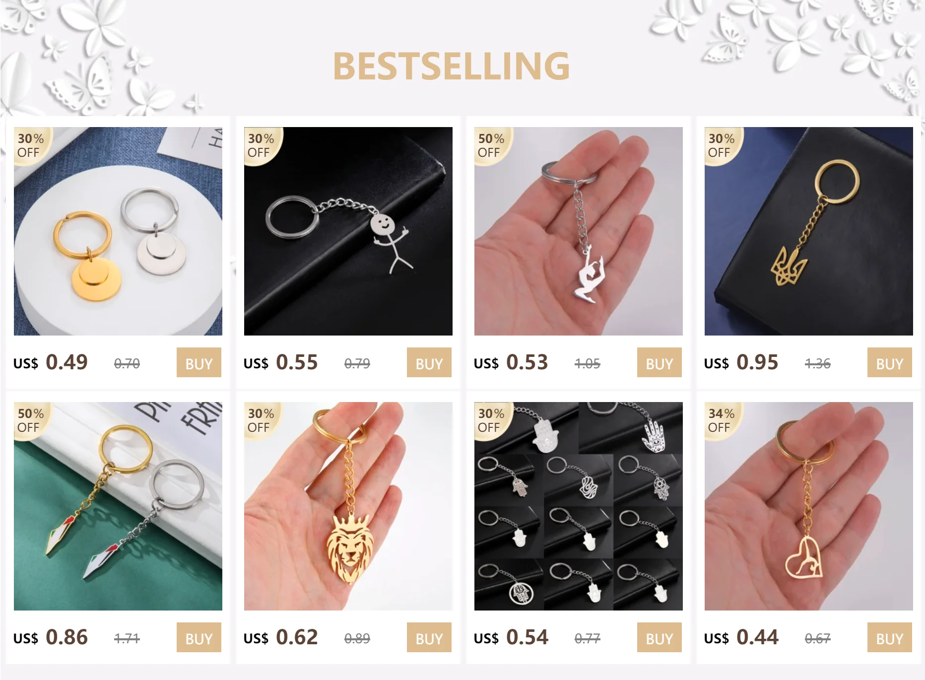 Kkjoy Mode Edelstahl Gold Farbe Puzzle Schlüsselbund Schmuck Liebhaber Lustiges Geschenk Für Freunde Liebhaber Paar Großhandel – Detail 1