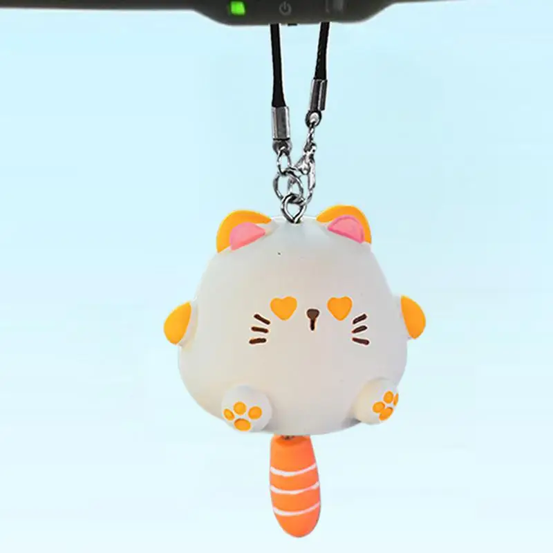 Cute Cat Rearview Pendant Charm for Cars