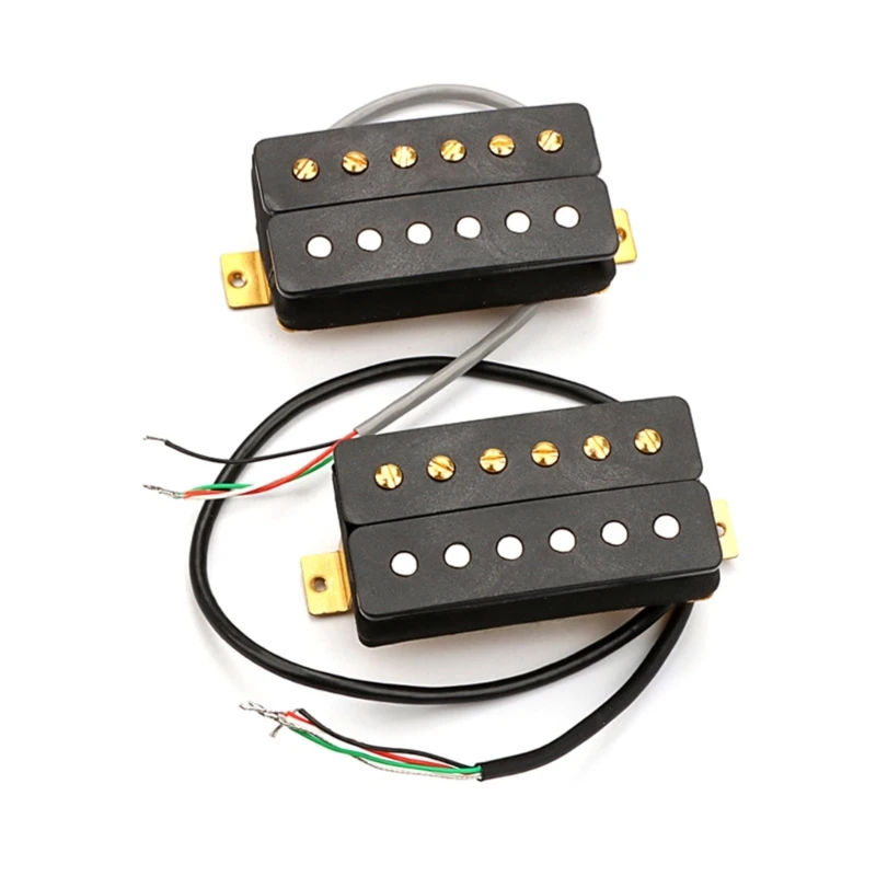 

Alnico 5 Double Coil Pickup Guitar Musical Instrument Replacement Parts TOP quality