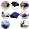 Inflatable Travel Multifunctional Body Pillow Lumbar Yoga Pillow Travel Positions Support Air Cushion Triangular Pillow 5
