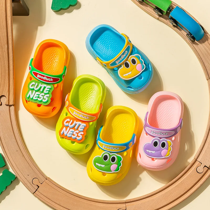 Summer Baby Sandals For Girls Boys Children Shoes Slippers Soft Anti-Skid Cute Hole Shoes Toddlers Kids Beach Sandal Miaoyoutong girl princess shoes