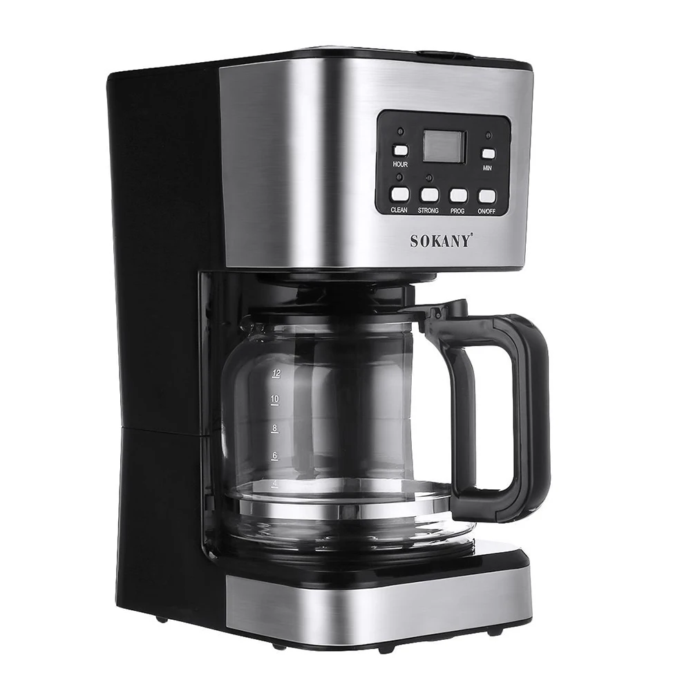 https://ae01.alicdn.com/kf/Sb56b8167d65a46558fc8b35e1b698502b/SOKANY-American-Drip-Coffee-Maker-Machine-with-Glass-Carafe-950W-12-Cups-CM-121E-Black.jpg