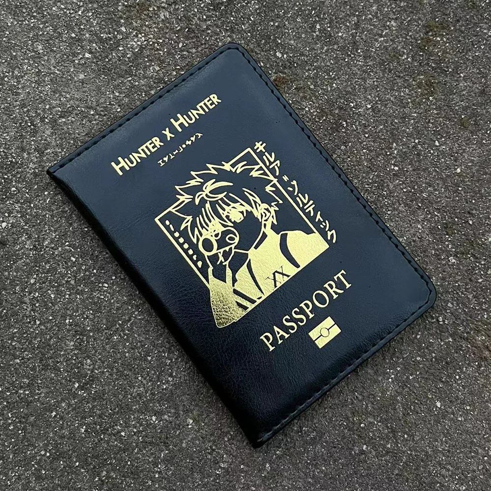 Hunter X Hunter Passport Cover Anime Travel Passport Holder Drop Shipping Support