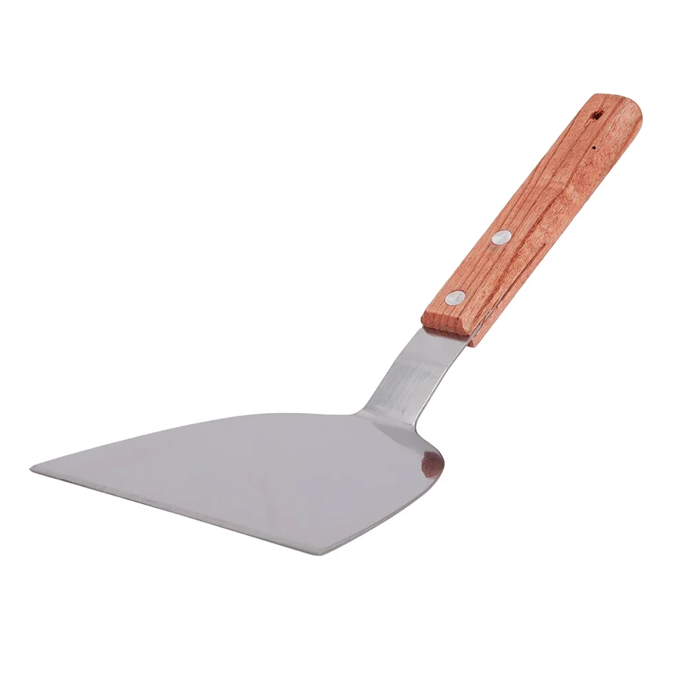 Silicone Frying Shovel Steak Frying Shovel Multifunctional Frying Shovel Steak Large Barbecue Hamburger Pancake Stainless Steel
