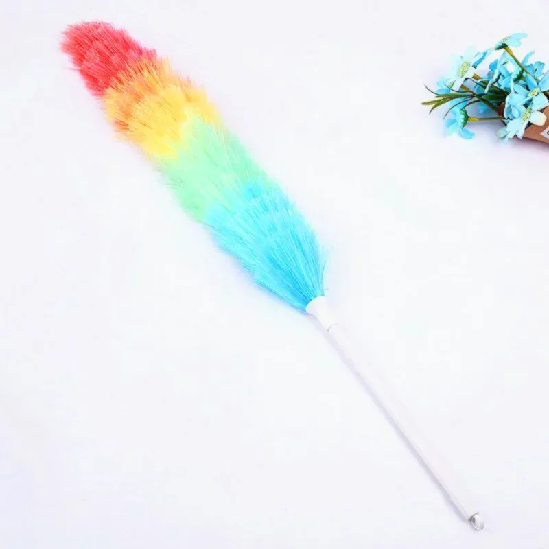 Microfiber Duster Brush Rainbow Hand Dust Removal Cleaner Anti Dusting Brush Home Air-condition Feather Car Furnitur Cleaning Microfiber Duster Brush Microfiber Dust Brush