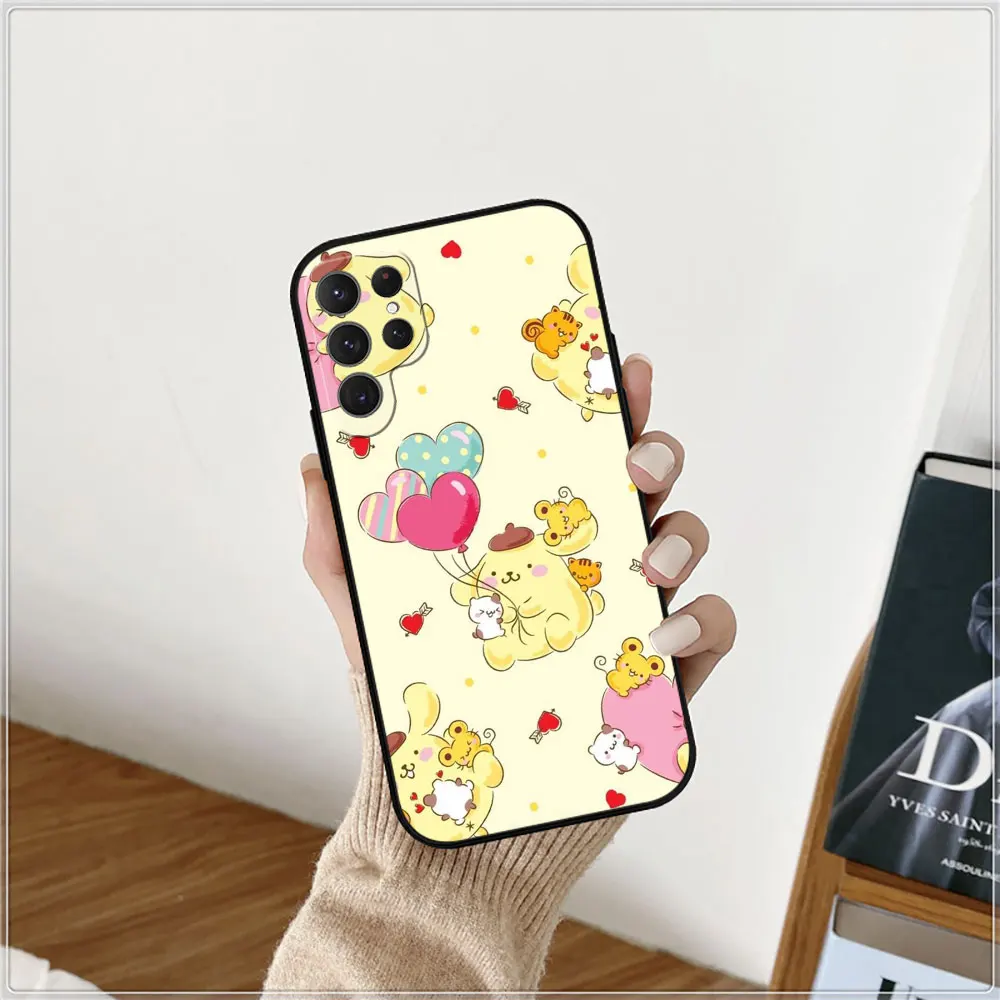 Cartoon PomPom Purin Phone Case