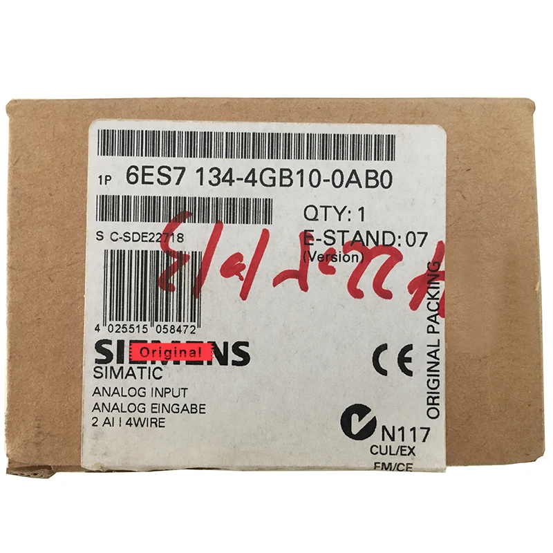 

Оригинальный заводской агент, новый оригинальный 6ES7134-4GB10-0AB0 6ES7 134-4GB10-0AB0