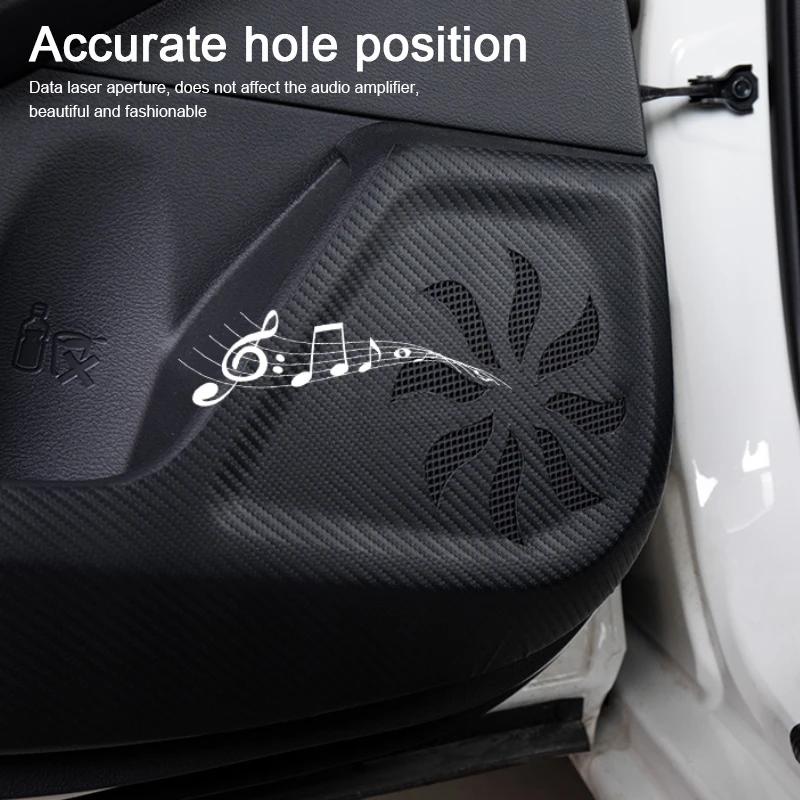 4PCS Car Door Anti Kick Pad PU Leather Protection Film Stickers for KIA Sportage SL QL NQ5 Sorento XM 2010-Auto Accessories