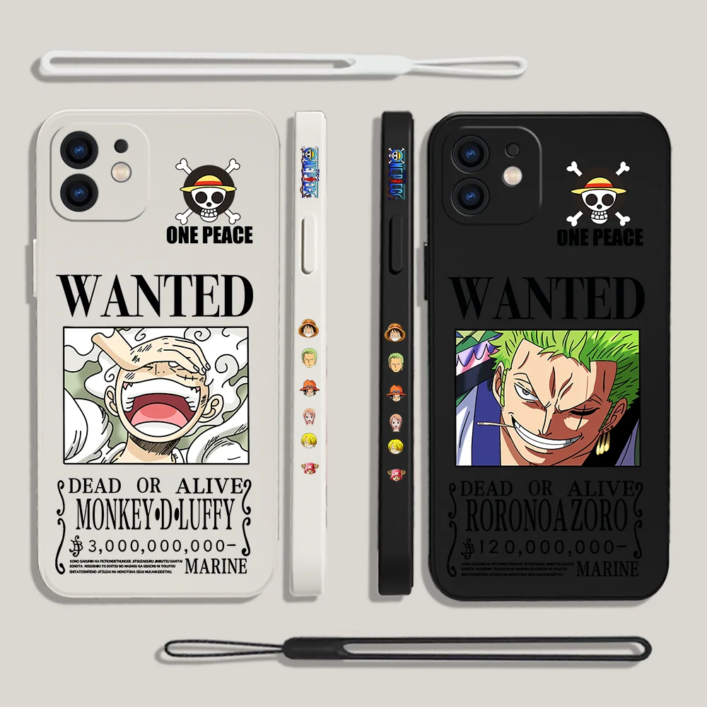 

Anime One Pieces Luffys Zoros Phone Case For Samsung Galaxy S23 S22 S21 S20 Ultra FE S10 4G S9 S10E Note 20 Plus With Lanyard