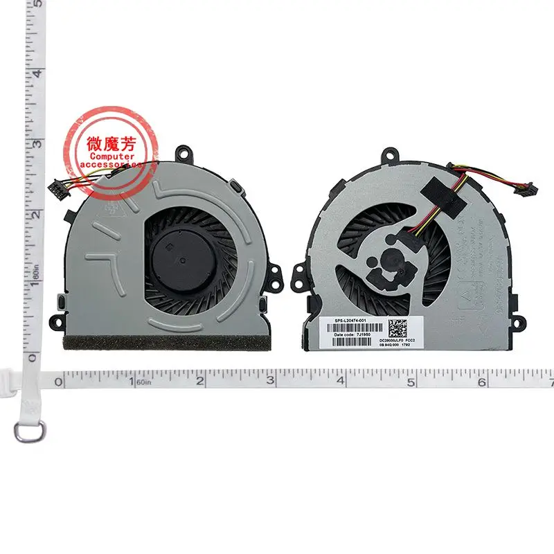 Новый ЦП вентилятор охлаждения для HP 15-DB 15-DX 15Q-DX 15T-DS TPN-C129 C130 250 G7 255 G7 256