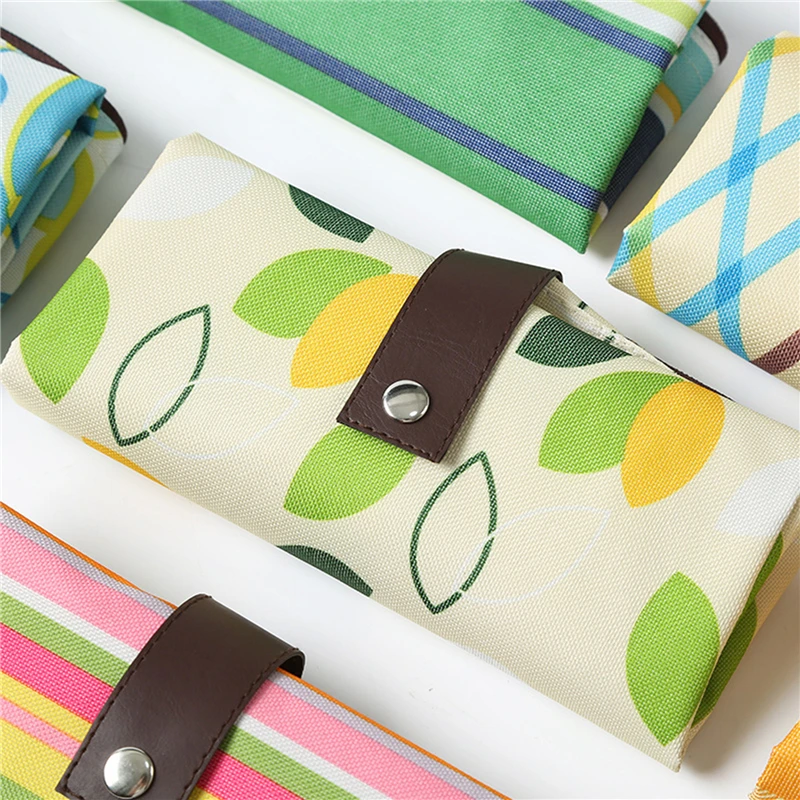 Large Reusable Shopping Bag Portable 600D Oxford Fabric Waterproof Foldable Organizer Storage Shopper Handbag Shopping Tote Bag 5