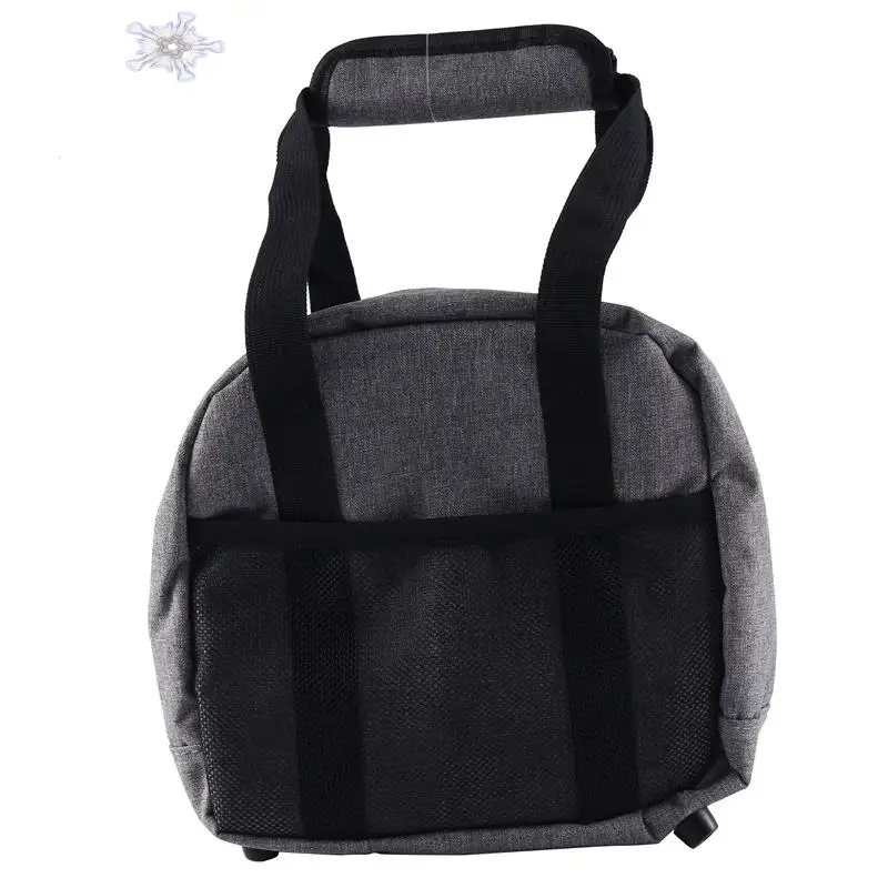Bowling Bag Oxford Cloth For Single Ball Bowling Ball Tote Bag With Padded Holder Holder