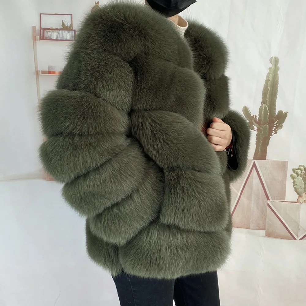 ジャケット・アウター \"nakamura fur\" real fur coat Nakamura Fur Real Jacket Coat Glossy Outerwear size L-XL