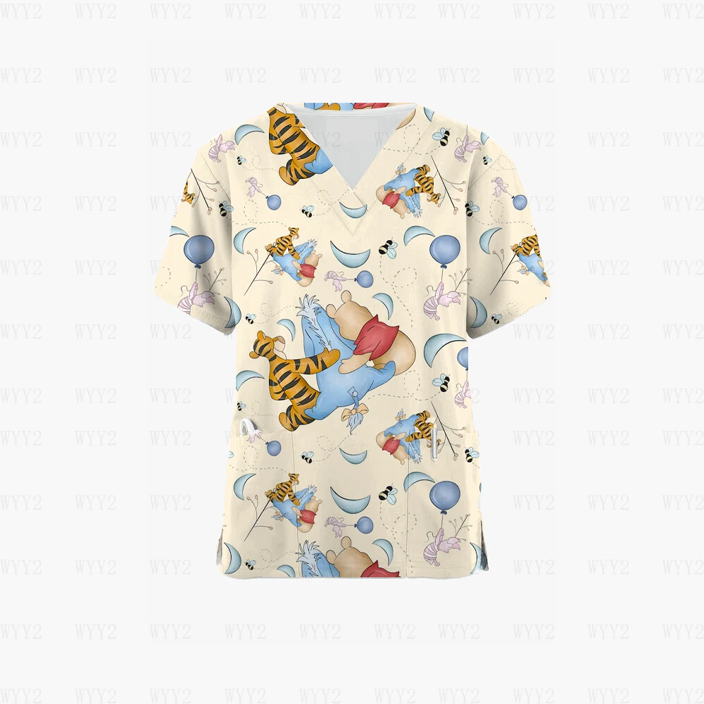 Disney V Neck Scrub Top Image 9