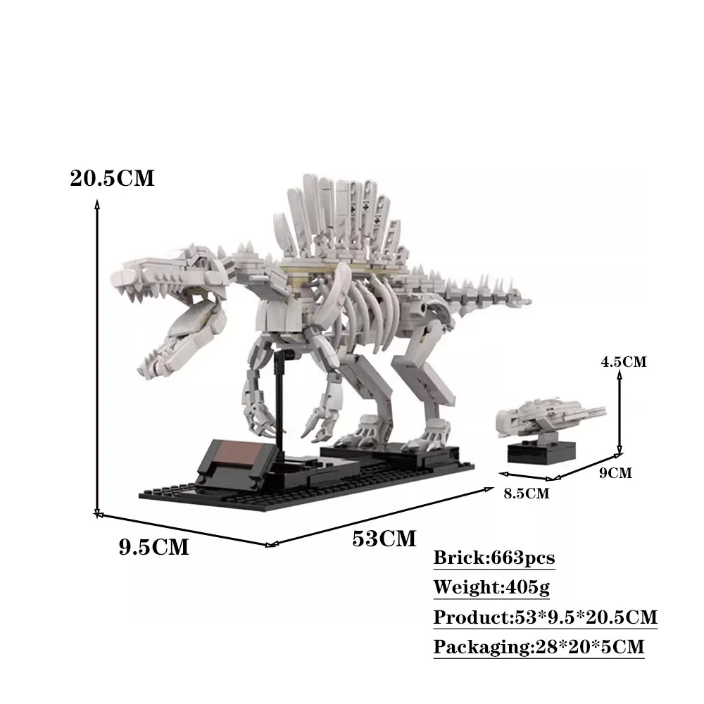 Modello di Scheletro di Spinosauro da Assemblare - immagine 4
