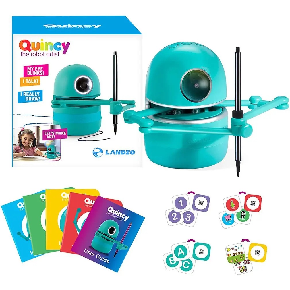 

Painting Math Toys Themes Pictures Drawing Robots Technology Boy Girl Automatic Painting Learning Art Training Machine Toys
