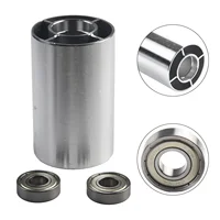 Belt Sander Driving Roller Aluminum Belt Sander Driving Roller For 9403 For Mutian Front Drum Wheel Power Tools 1