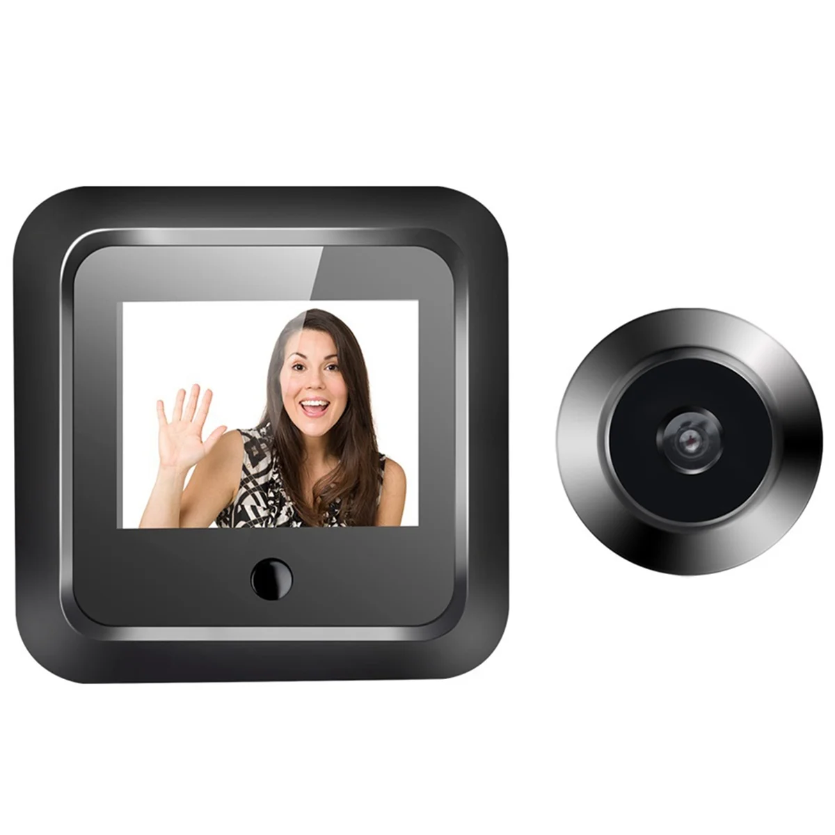 

2.4 Inch 120° Smart Digital Door Viewer Camera Security Monitor 240X320 HD Visual Doorbell 300000 Pixels Resolution