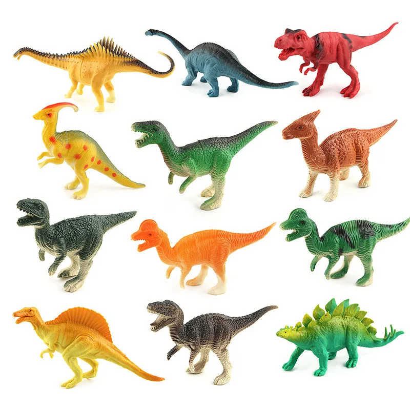 

1or8 Pcs Mini Dinosaur Model Child Educational Toy Small Simulation Animal Figures Dinosaur Park Collection Toy Children's Gift
