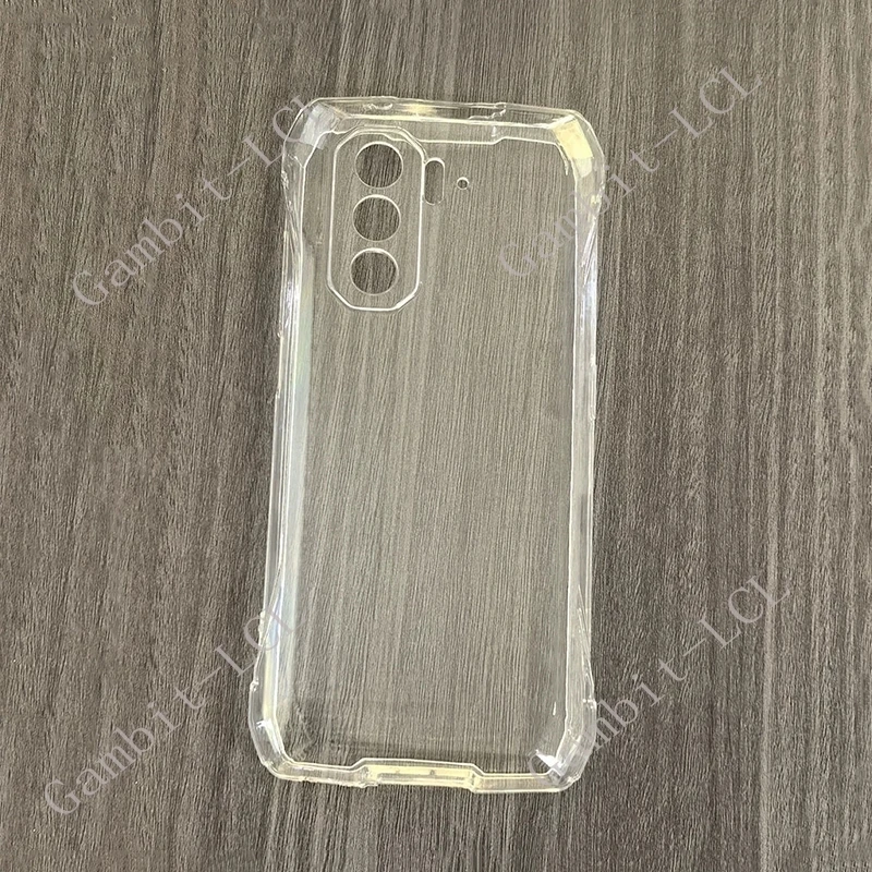 Blackview Rock 3 Original Protective TPU Back Cover - Soft Anti-Fall Smartphone Case, 6.78
