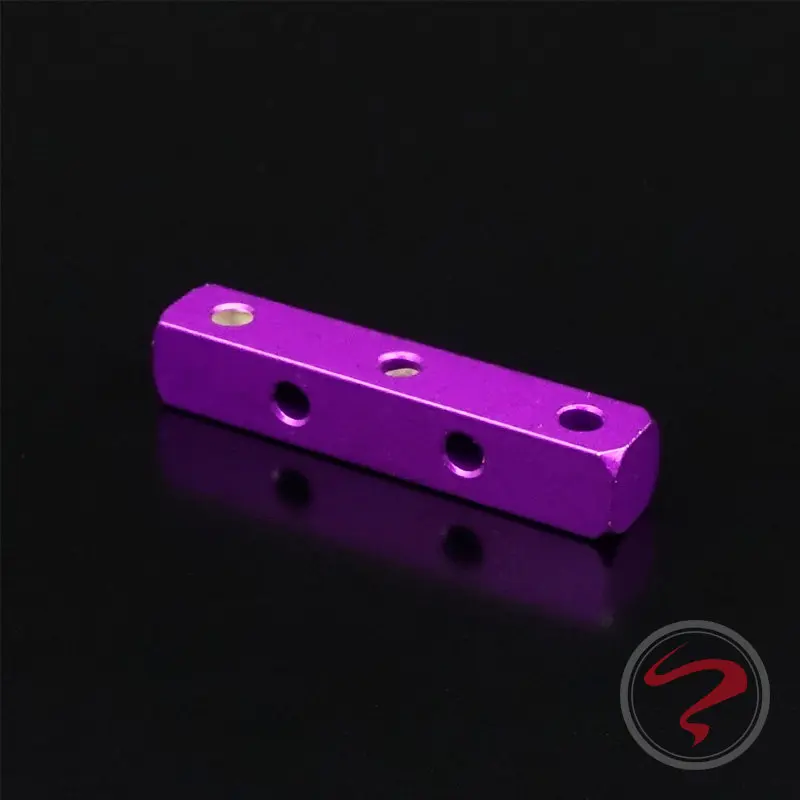 수제 미니 4WD 자동차 부품 금속 댐퍼 충격 흡수 장치 스태빌라이저 바 6x6x32mm