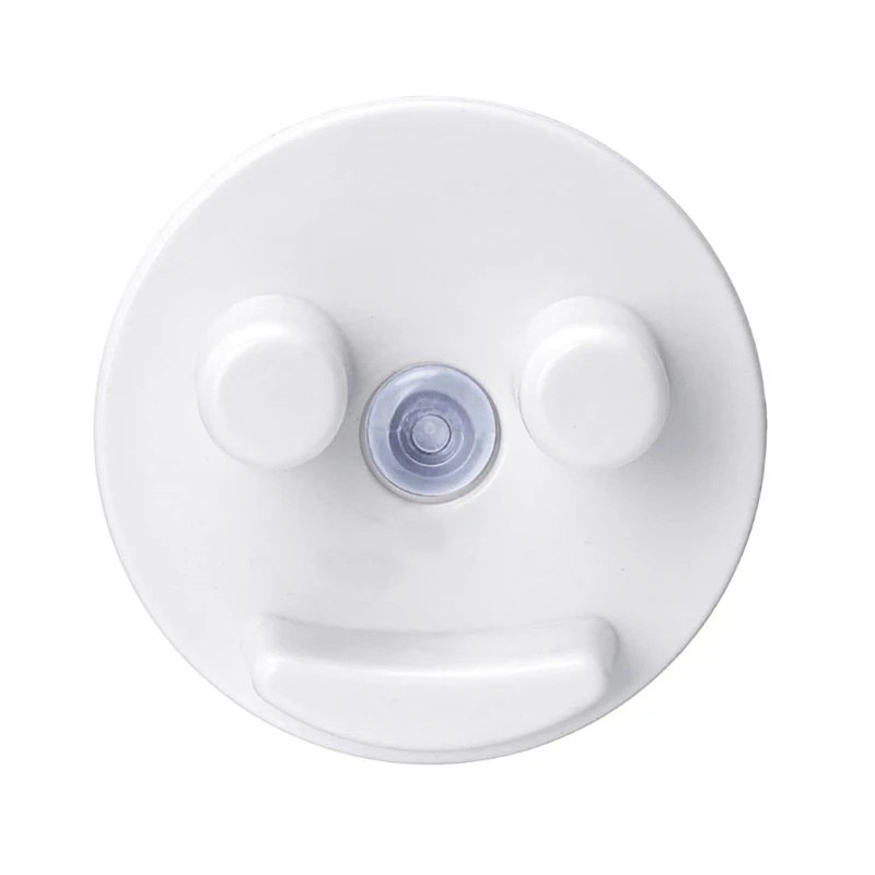 Porte-éponge avec ventouse pour évier de cuisine, visage souriant