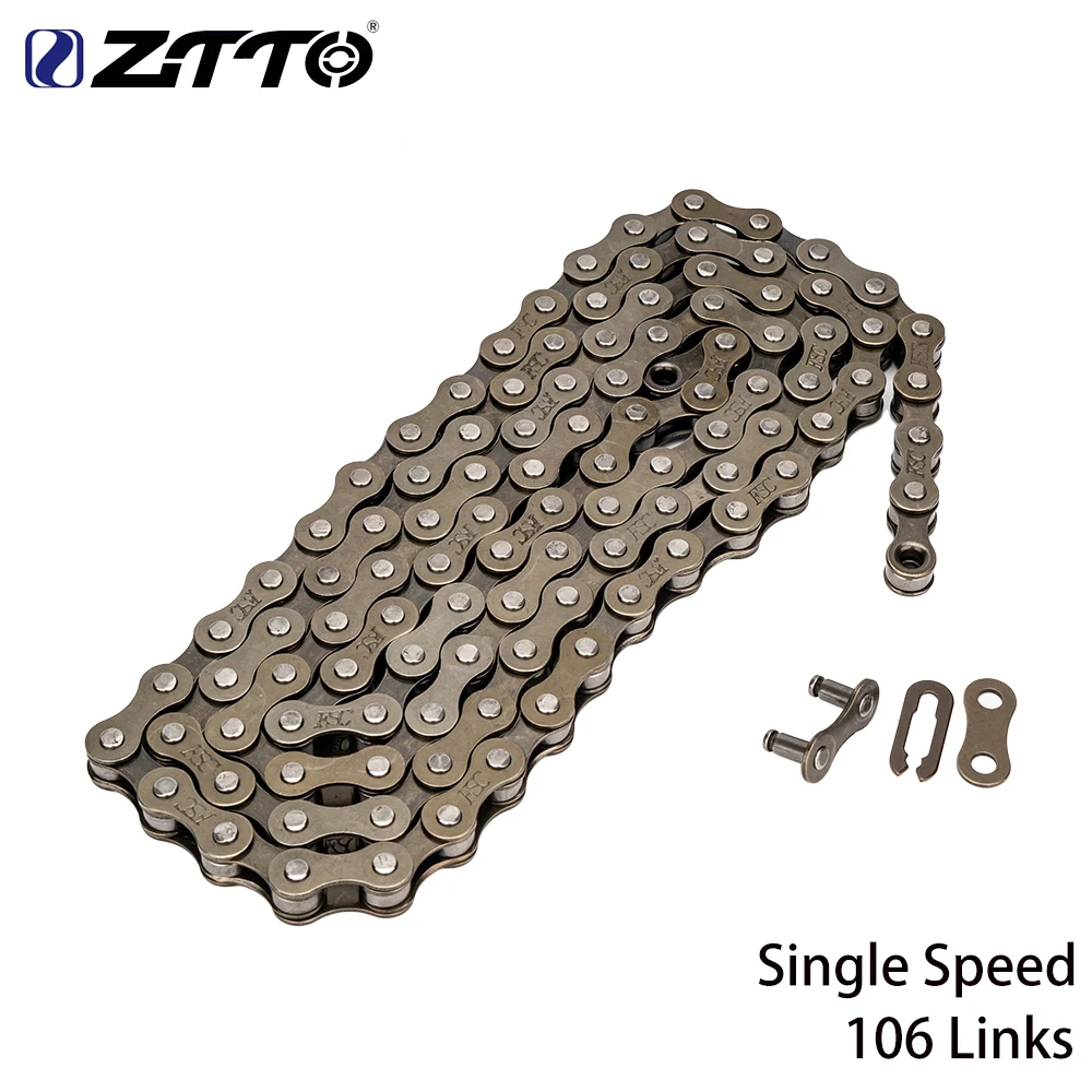 ZTTO Bicycle Single Speed chain MTB Bike 1 Speed Chain 1s