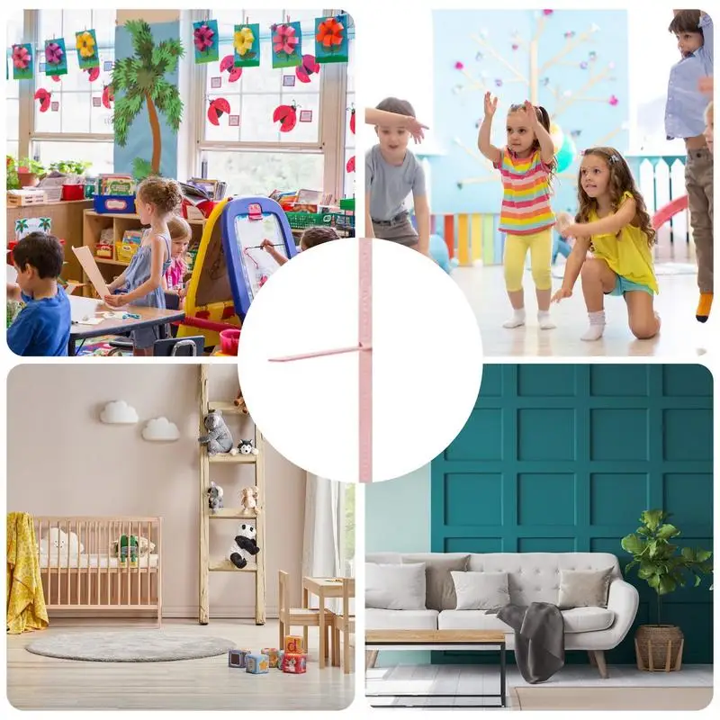 Kids Growth Chart For Wall Children 3D Removable Growth Chart Ruler 3D Removable And Reusable Kids Height Measurement For Living