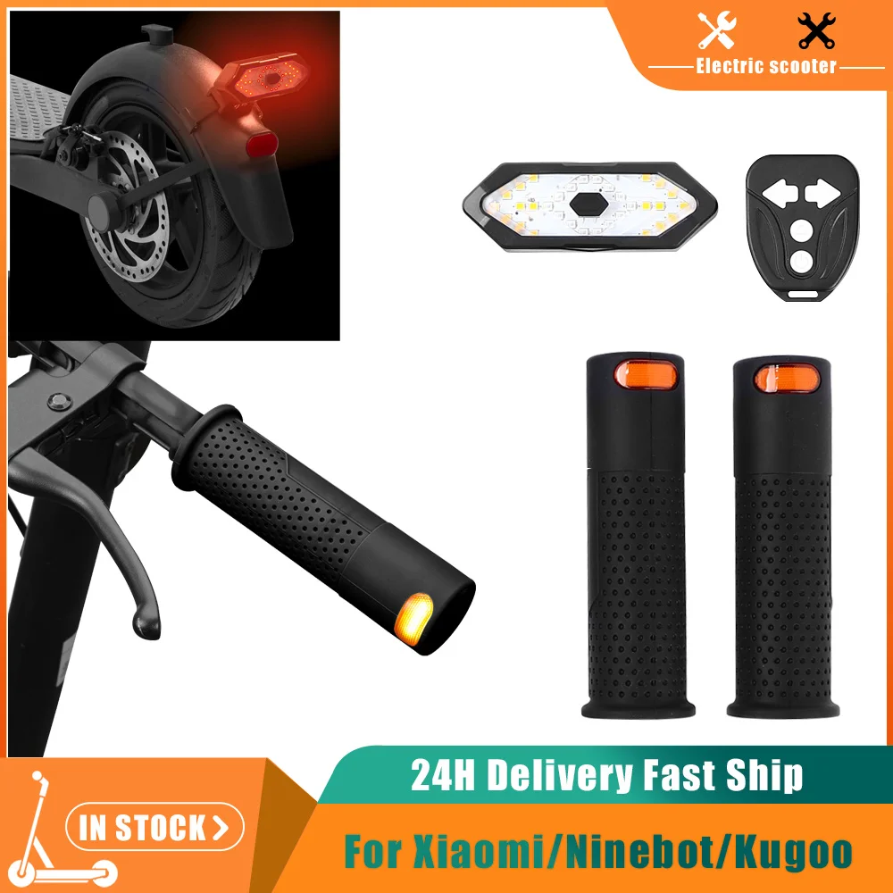 Fututech Set di luci lampeggianti LED per Xiaomi M365 Pro, Indicatori di direzione a 2 direzioni per scooter elettrici, Luce di avvertimento, Luce posteriore, Accessorio di modifica Fututech Set di luci lampeggianti LED per Xiaomi M365 Pro, Indicatori di direzione a 2 direzioni per scooter elettrici, Luce di avvertimento, Luce posteriore, Accessorio di modifica