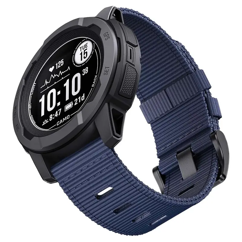 22mm 26mm Rugged Nylon for Garmin Instinct 2/2X/3/E Watch Band 45/50mm Wristband for Instinct Solar/Esports Tactical Band - Image 8