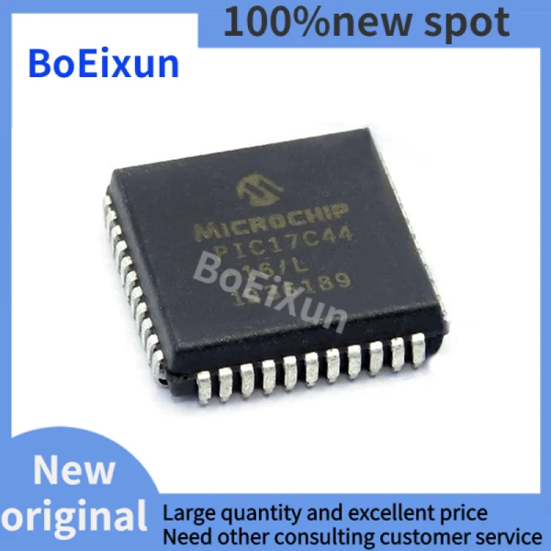 

1~100PCS PIC17C44-16/L PLCC-44 PIC17C44 Microcontroller Chip IC Integrated Circuit Brand New Original Free Shipping