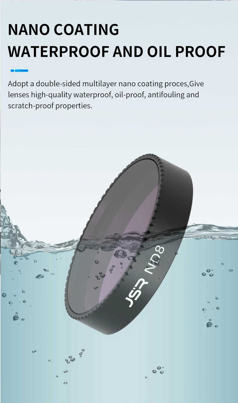 Description Picture 5 of itemFor Neo Filter Set UV/CPL/ND/ND-PL (8/16/32/64) Anti-Light Damage Filter Set For DJI NEO Heads Filters Drone Accessories
