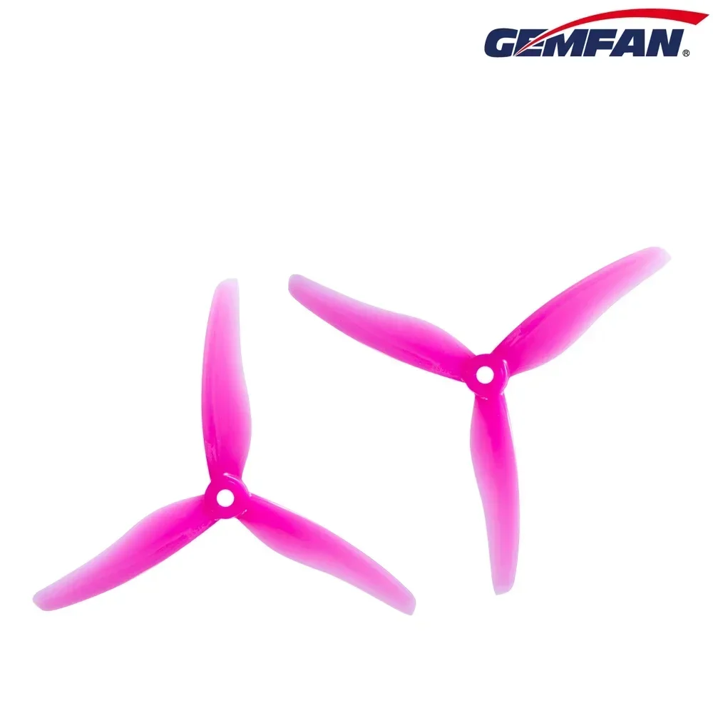 Hélice 5.1 pouces 3 pales Gemfan Hurricane 51433 pour drone FPV course