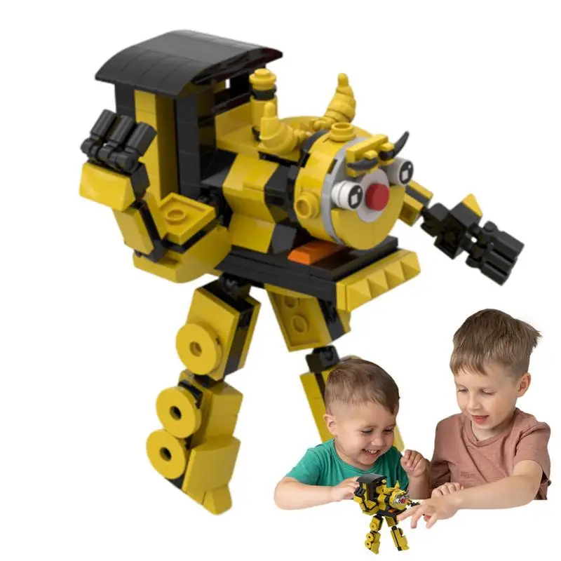 

BuildMoc Choo-Choo Charles Building Blocks Set Horrors Game Spider Train Animal Figures Bricks Toys For Children Birthday Gifts