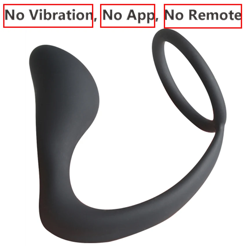 APP Control Vibrating Telescopic Butt Plug Cock Ring Male Thrusting Prostate Massager Anal Vibrator Penis Ring Sex Toy for Men