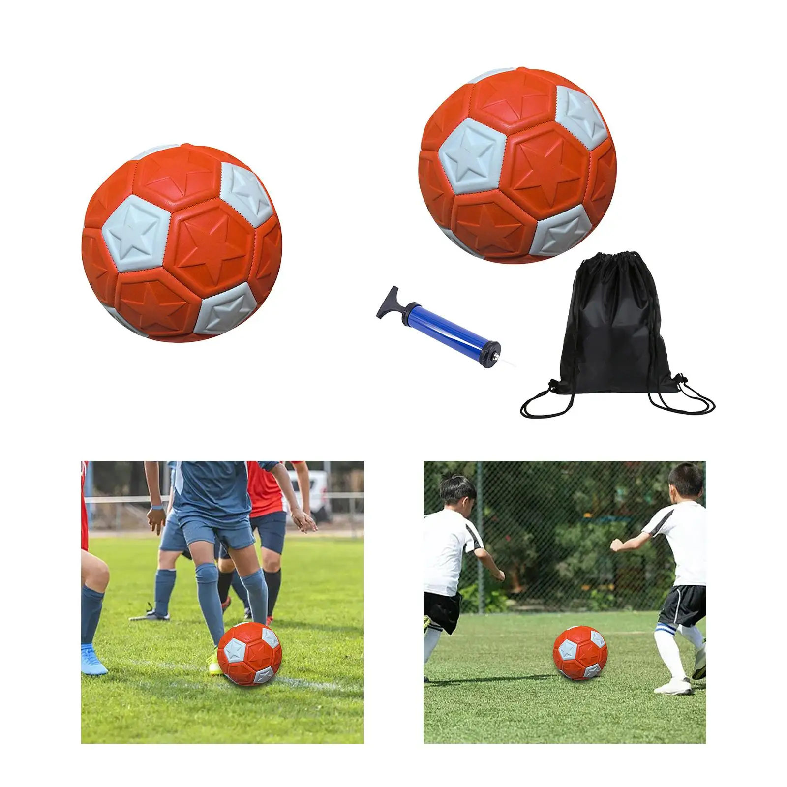 Soccer Ball Futsal Training Size 4 Sports Ball for Aged 5 6 7 8 9 10 11 12 13 Soccer Ball Futsal Training Size 4 Sports Ball for Aged 5 6 7 8 9 10 11 12 13