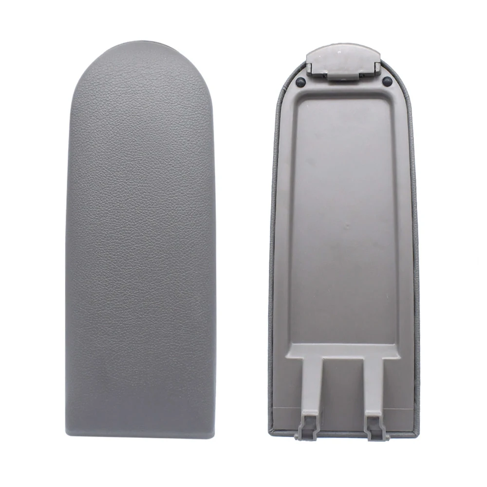 Leather Car Armrest Latch Lid Center Console Cover Protector Cap