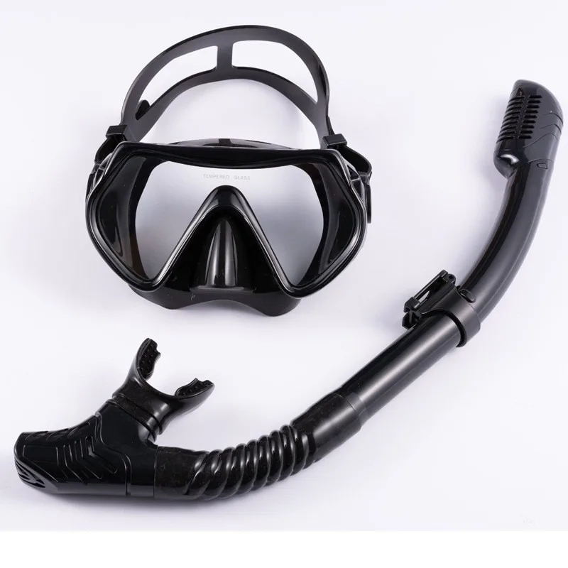 For Snorkeling Kit, Full Dry Breathing Tube, Professional Diving Mask, Nose-protecting Underwater Goggle, Scuba Swimming - Image 5
