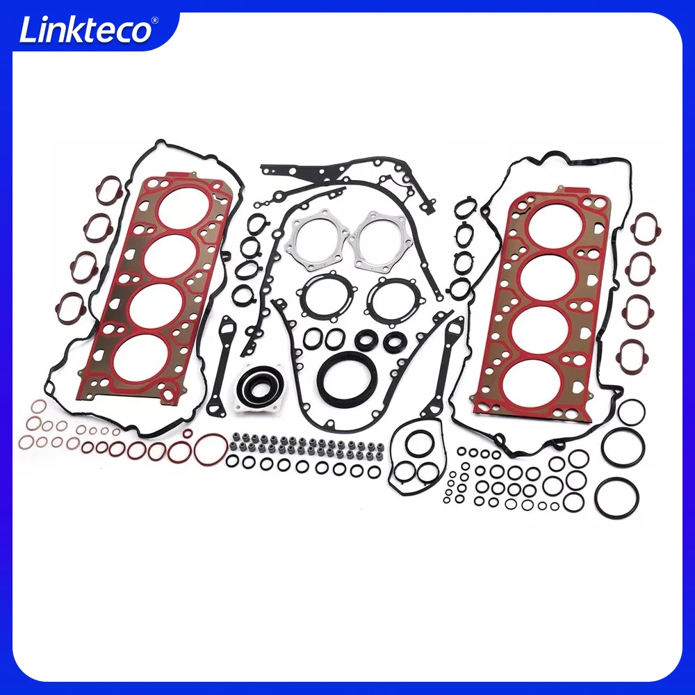 Engine Repair Cylinder Head Full Gasket Set For 07-16 4.8 T L Porsche Cayenne Panamera S 4S GTS Turbo 4.8L 4801 4820 4840