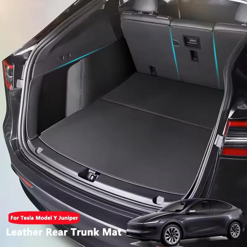 Trunk Mat Full Coverage Trunk Both Side Guards Seat Backrest Protective Pad Cargo Liner Anti Dirty Mat For Tesla Model Y Juniper