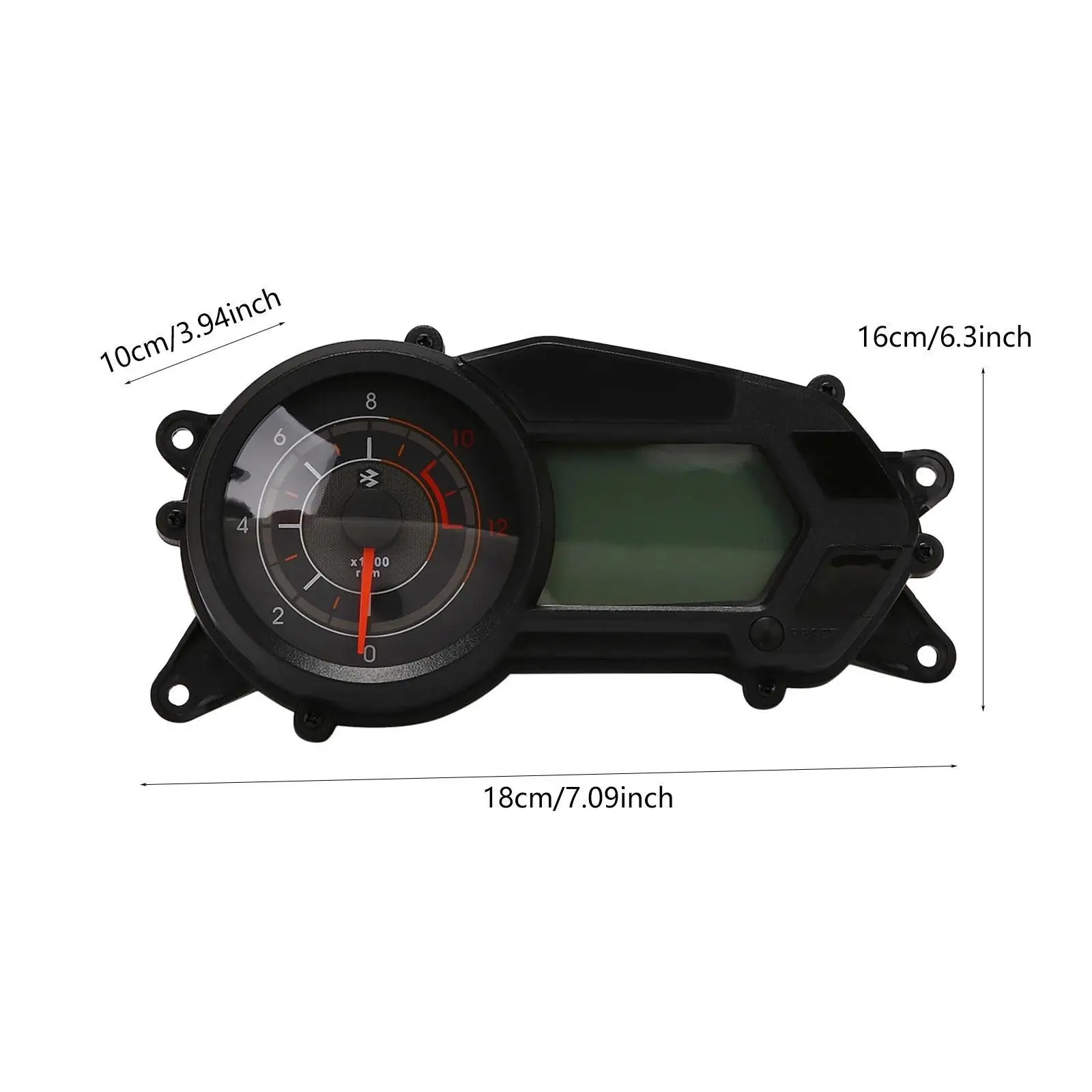 Motorcycle Gauge Cluster Odometer for Bajaj Pulsar 135 Easy to Install
