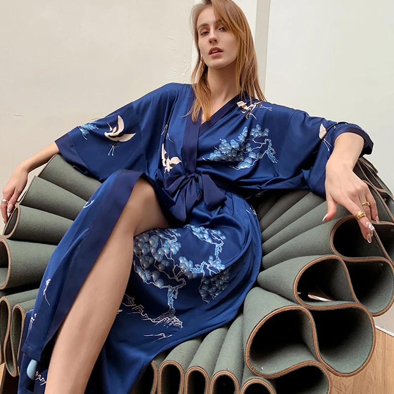 Kimono Giapponese In Cotone E Lino Per Uomo – Pigiama Lounge Set Con Pantaloni, Taglia Unica, Multicolore