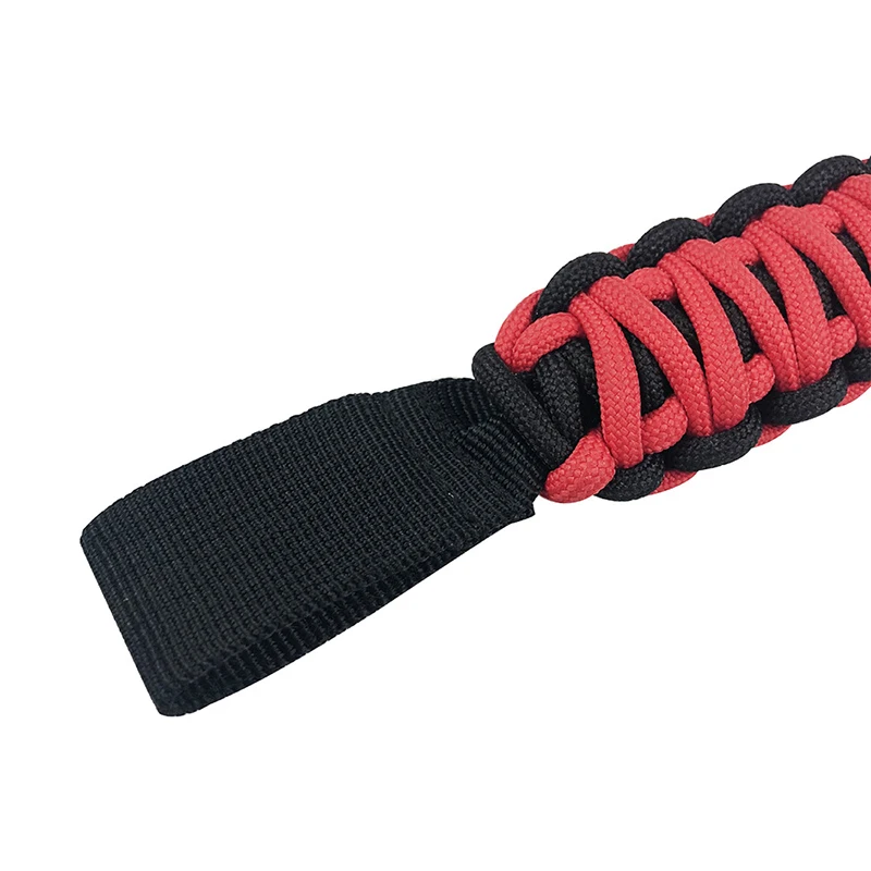 Car Rear Seat Handle Rope Seven Core Depreciation Umbrella Rope Portable Interior Handle Safety Armrest Grip Interior Supplies