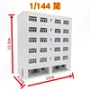 1/150 Scale Diorama Building Models City Street View Building Model Railway Layout Scene Display Model Collection Gift Toy 4