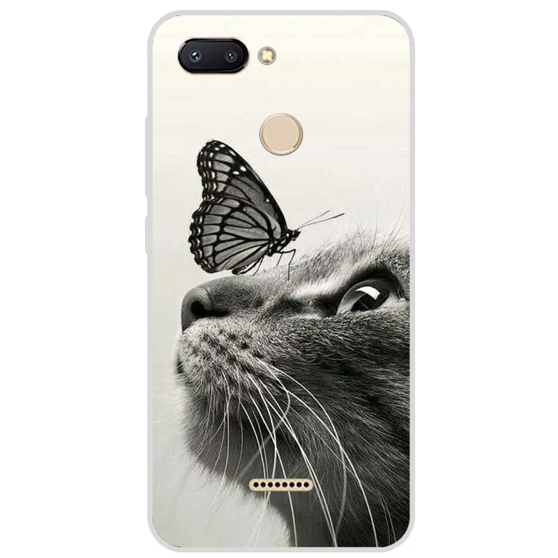 Silicone Cover for Xiaomi Redmi 6 Case Full Protection Soft Tpu Back Cover Phone Case for Xiaomi Redmi 6 Redmi6 Bumper Coque Bag